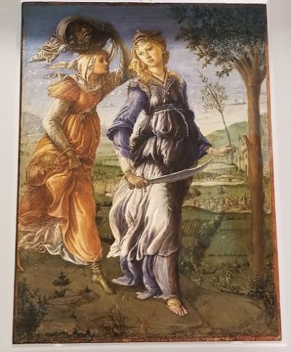 Uffizi Botticelli Judith Returns to Bethulia