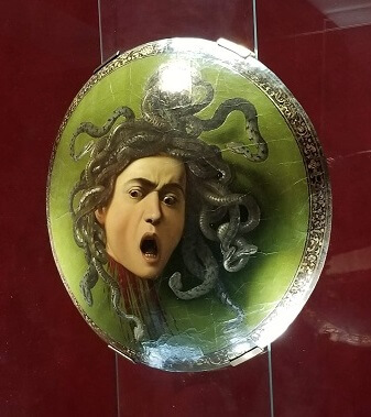 Uffizi Caravaggio Medusa